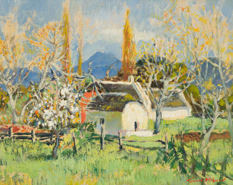 Terence McCaw; Landscape with Farm House