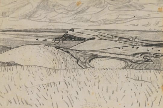 Brian Bradshaw; Expansive Farm Landscape