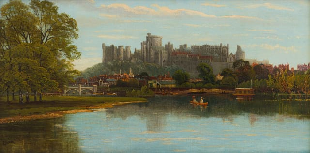 Robert Weir Allan; Windsor Castle, from the Thames