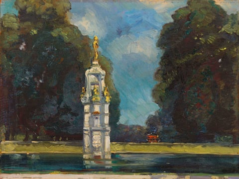 John Henry Amshewitz; The Diana Fountain, Bushy Park, London