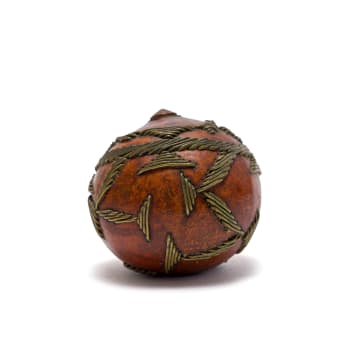 Unrecorded artist, N.Nguni Peoples; Ishungu, snuff gourd