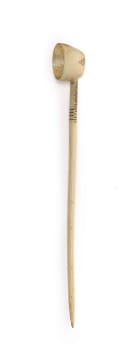 Unrecorded artist, N.Nguni Peoples; Zulu snuff spoon with a deep bowl
