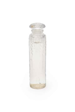 René Lalique; René Lalique 'Chypres' clear and frosted perfume bottle and stopper, designed 1924