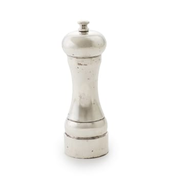 An Elizabeth II silver pepper mill, Mills & Hersey, Peter Piper, London, 1980