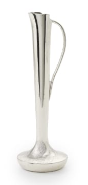An electroplated speciman vase, 20th century