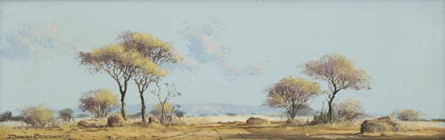 Francois Badenhorst; Trees in Landscape