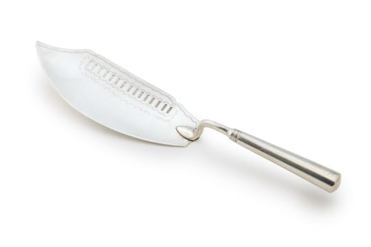A Cape silver fish slice, Willem Godfried Lotter, c.1770-1810