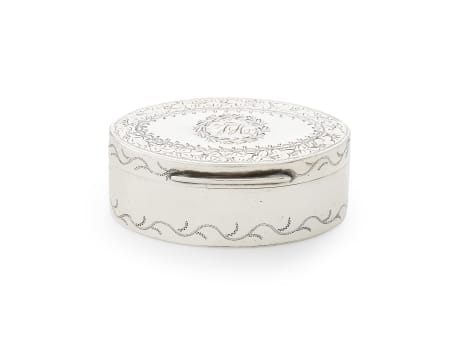 A Cape silver snuff box, Lawrence Holme Twentyman, c.1818-1837