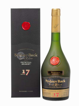 Sydney Back; Strauss & Co Potstill Brandy; 17 Year Old; 6 (1 x 6); 750ml
