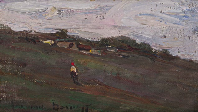 Adriaan Boshoff; Figure in a Landscape