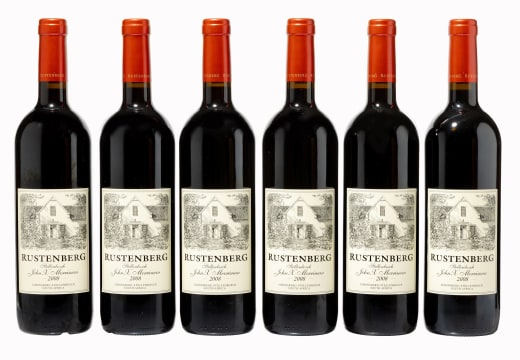 Rustenberg; John X Merriman; 2008; 6 (1 x 6); 750ml