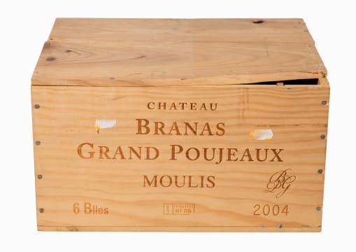Poujeaux; Moulis-en-Medoc; 2004; 6 (1 x 6); 750ml