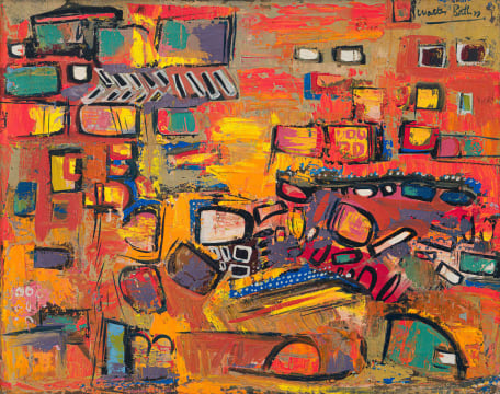 Walter Battiss; Abstract Landscape