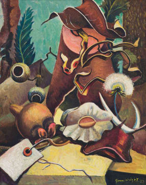 Joan Wright; Still Life Composition