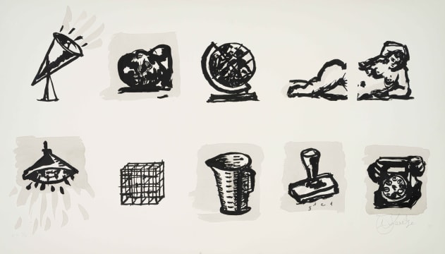 William Kentridge; Rebus Composite
