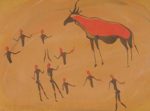 Jalmar Rudner; Numas Plateau, Brandberg, SWA