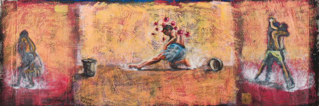 Lonwabo Kilani; Dancing Figures