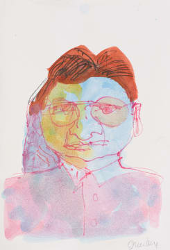 Jan Neethling; Pink and Blue Figure