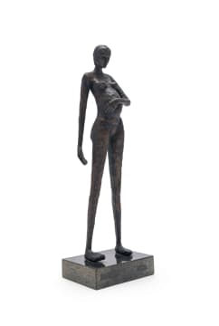 Jean Doyle; Standing Pregnant Nude