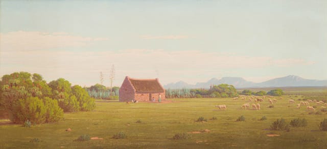 Jan Ernst Abraham Volschenk; The 'Schaap Post' (Riversdale)