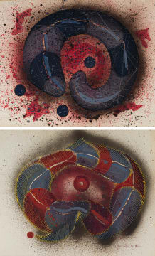 Christo Coetzee; Tubular Form I; Tubular Form II, two
