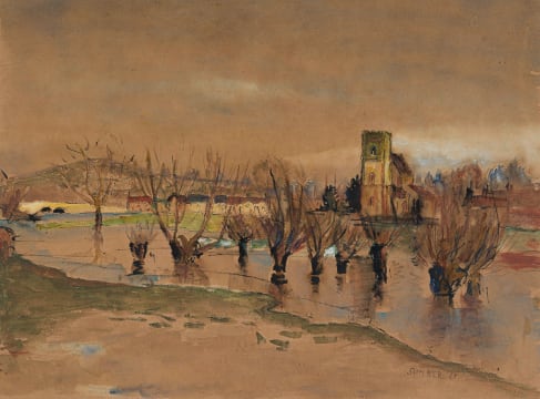 Maud Sumner; Riverscape