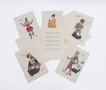 Barbara Tyrrell; African Tribal Dress, Set I, portfolio