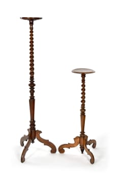 Pair of Cape stinkwood gueridons, 19th century