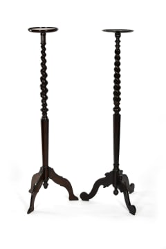 Two Cape stinkwood gueridons, 19th century