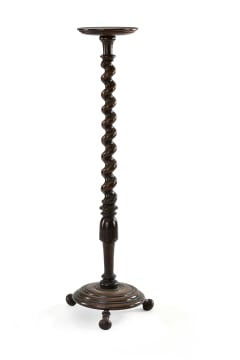 Cape rosewood and teak gueridon, 18th century