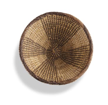Unrecorded artist, Tjiretjire Peoples; Tjiretjire (San) collecting basket