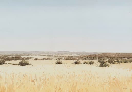Walter Westbrook; Landscape with Trees