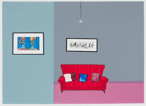 Sam Nhlengethwa; Homage to Gerard Sekoto