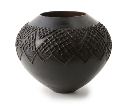 Penny Gumbi (1962- ); Ukhamba, Zulu beer vessel