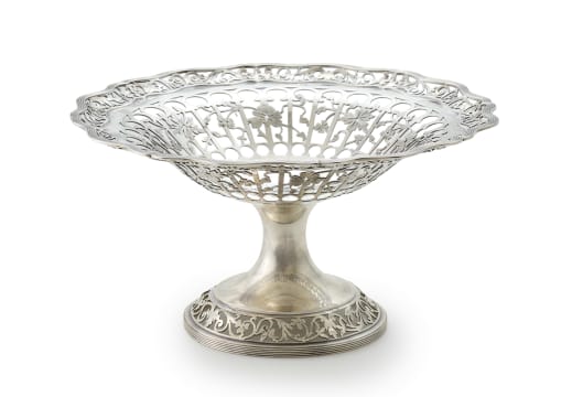 An Edward VII silver pedestal dish, James Dixon & Sons Ltd, Sheffield, 1905