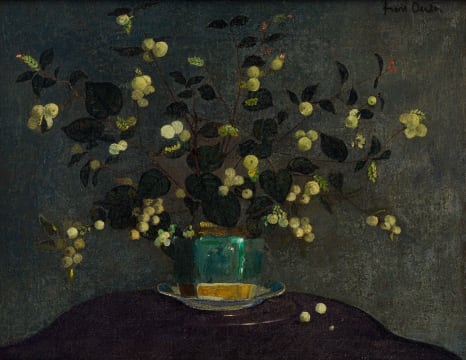 Frans Oerder; Still Life with White Berries