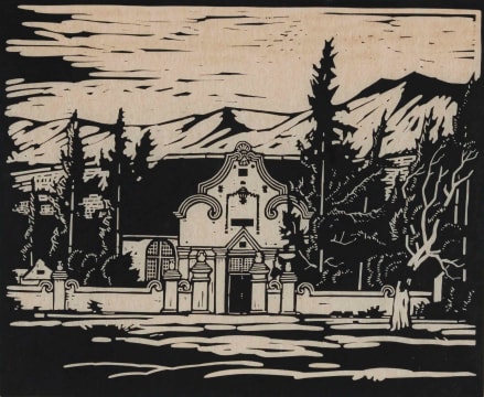 Jacob Hendrik Pierneef; Kruiskerk, Tulbagh (Nilant 6)