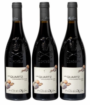 Le Clos du Caillou; Châteauneuf-du-Pape Les Quartz; 2015; 3 (1 x 3); 750ml