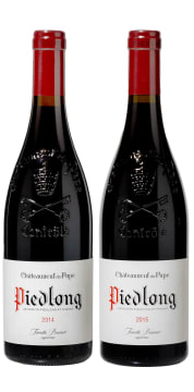 Famille Brunier; Châteauneuf-du-Pape Piedlong; 2014 - 2015; 2 (1 x 2); 750ml