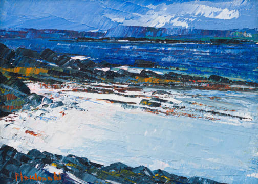 Frances MacDonald; Beach near the Marble Quarry, Iona