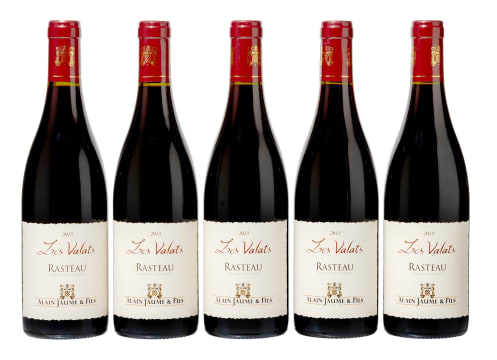 Alain Jaume; Rasteau Les Valats; 2015; 5 (1 x 5); 750ml