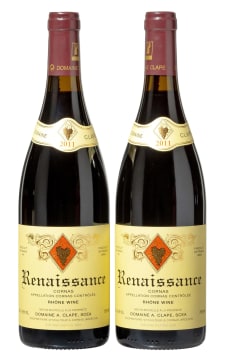 Auguste Clape; Cornas Renaissance; 2011; 2 (1 x 2); 750ml