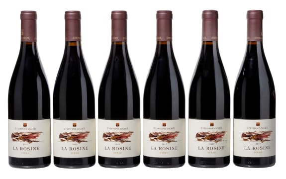 Michel & Stéphane Ogier; Syrah La Rosine; 2017; 6 (1 x 6); 750ml