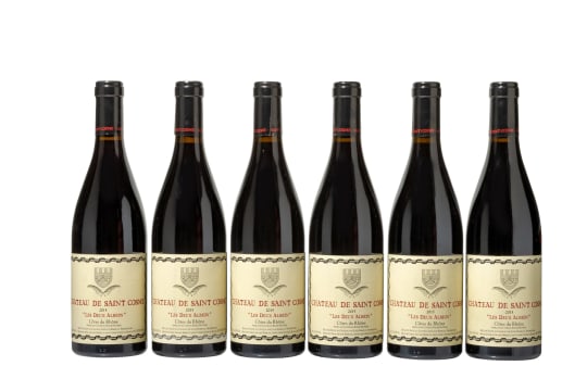 Saint Cosme; Côtes du Rhône Les Deux Albion; 2015; 10 (1 x 10); 750ml