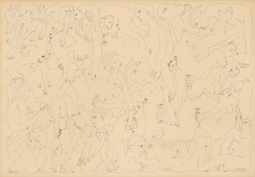 Walter Battiss; Orgy Series