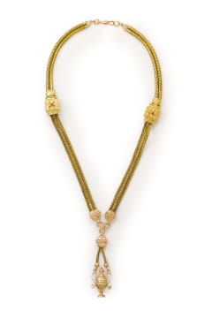 Urn charm necklace
