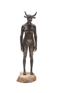 Nandipha Mntambo; Minotaurus, maquette