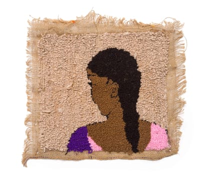 Talia Ramkilawan; Portrait of a Woman with a Braid