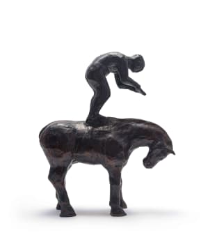 Wilma Cruise; Untitled (Man on a Horse)