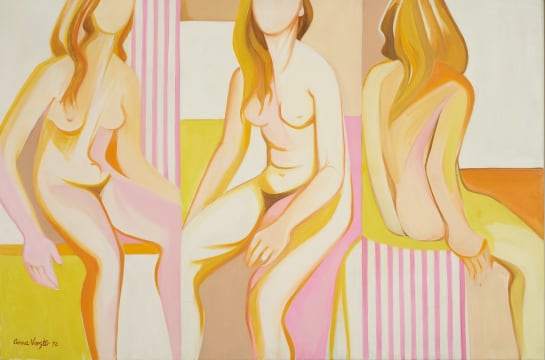 Anna Vorster; Triple Image of the Golden Girl